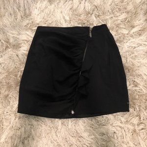 ZARA BASICS ZIP UP SKIRT